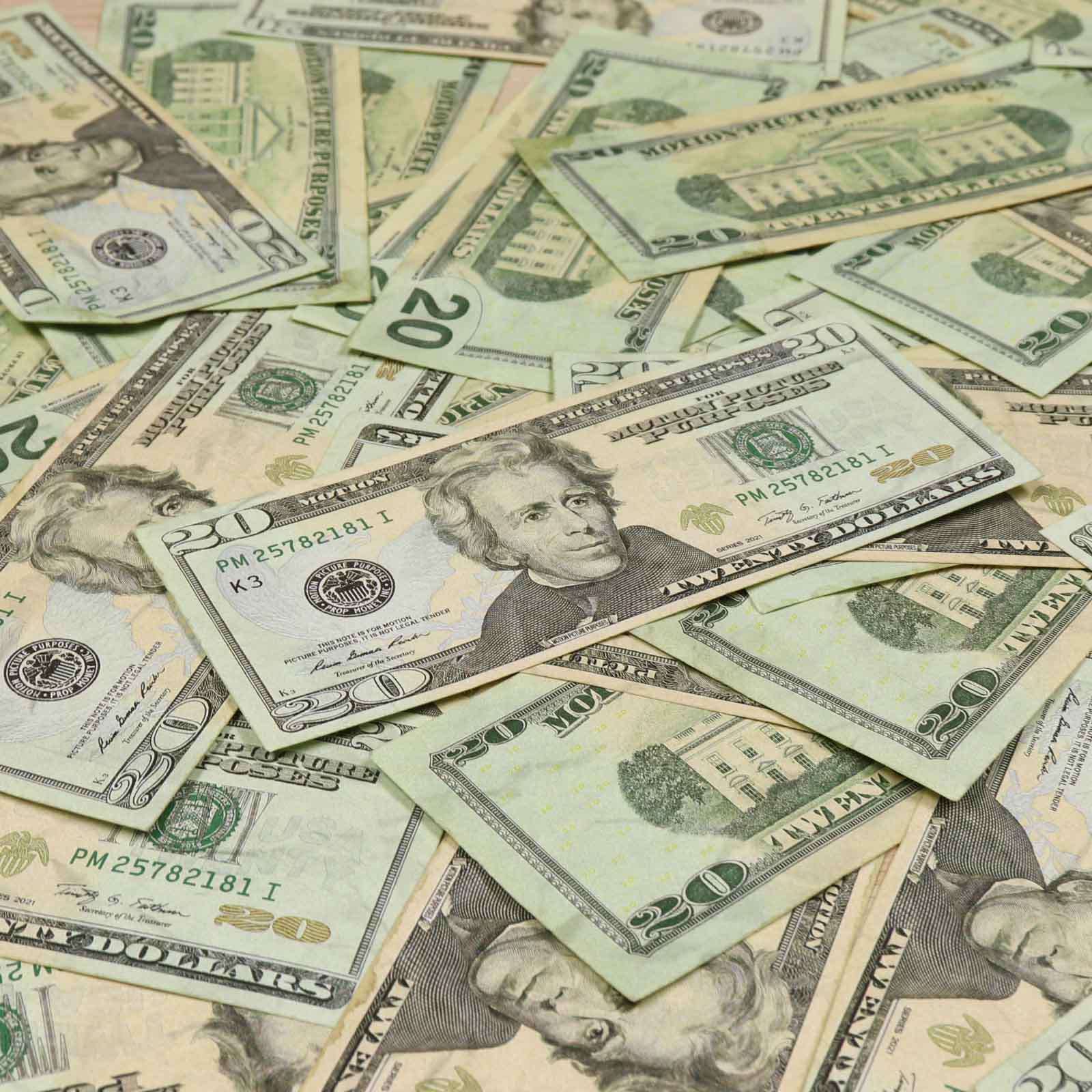 Money Prop - New Series $20 ✔️RealAged™ $10,000 Full Print Bundle - Image 2