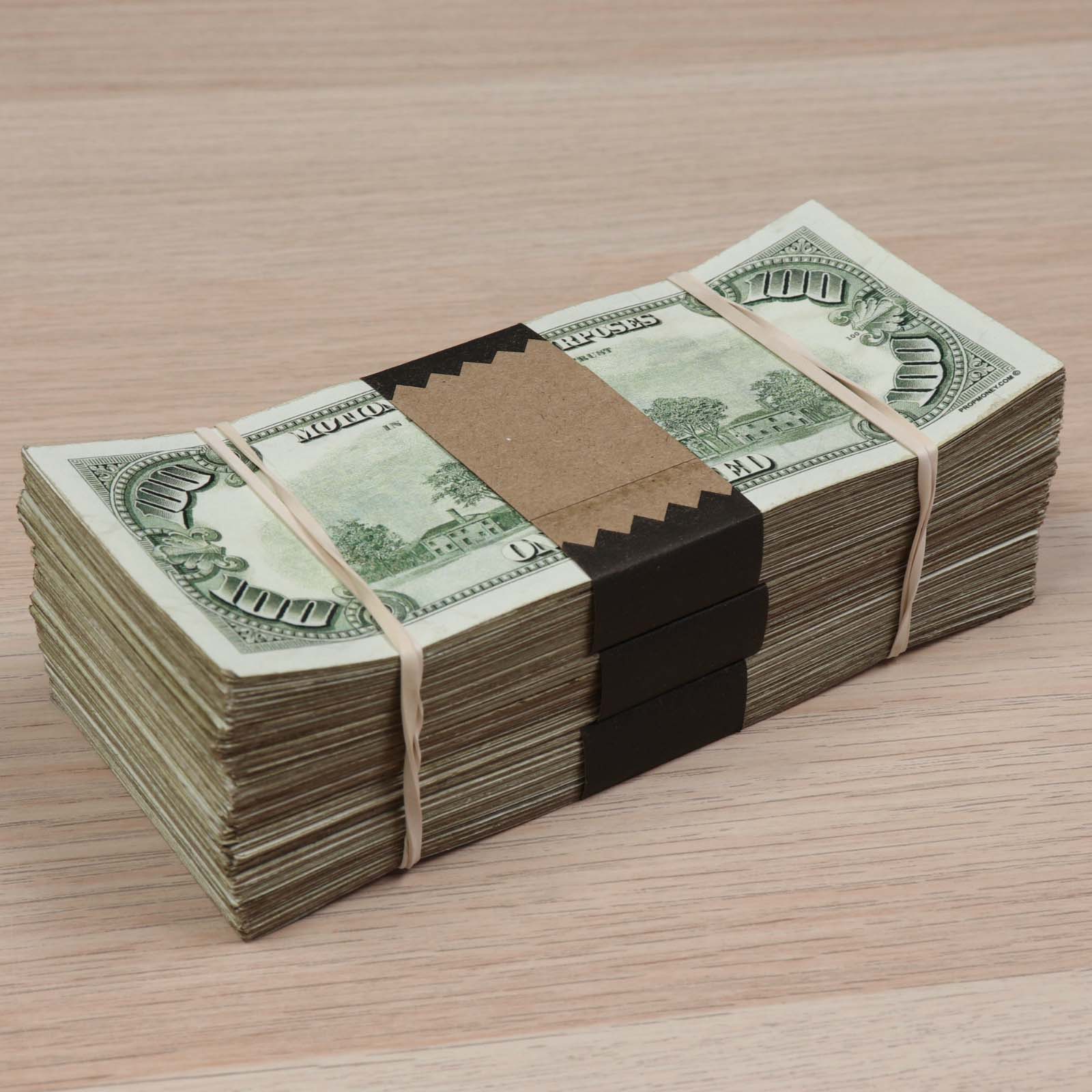 Money Prop - 1990 Series $100 ✔️RealAged™ Full Print $120,000 Bundle Pack - Image 8