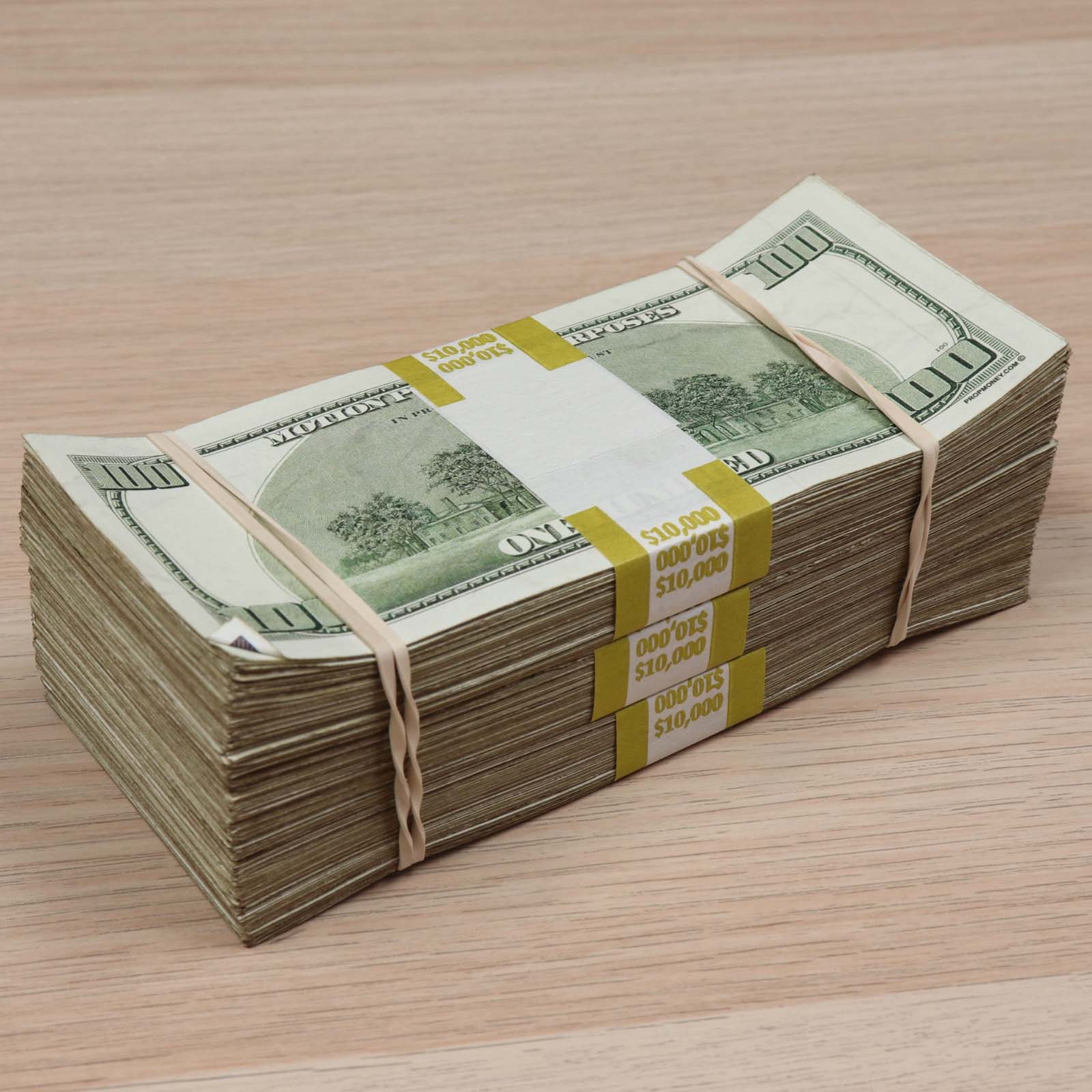 Money Prop - 2000 Series $100 ✔️RealAged™ Full Print $120,000 Bundle Pack - Image 8