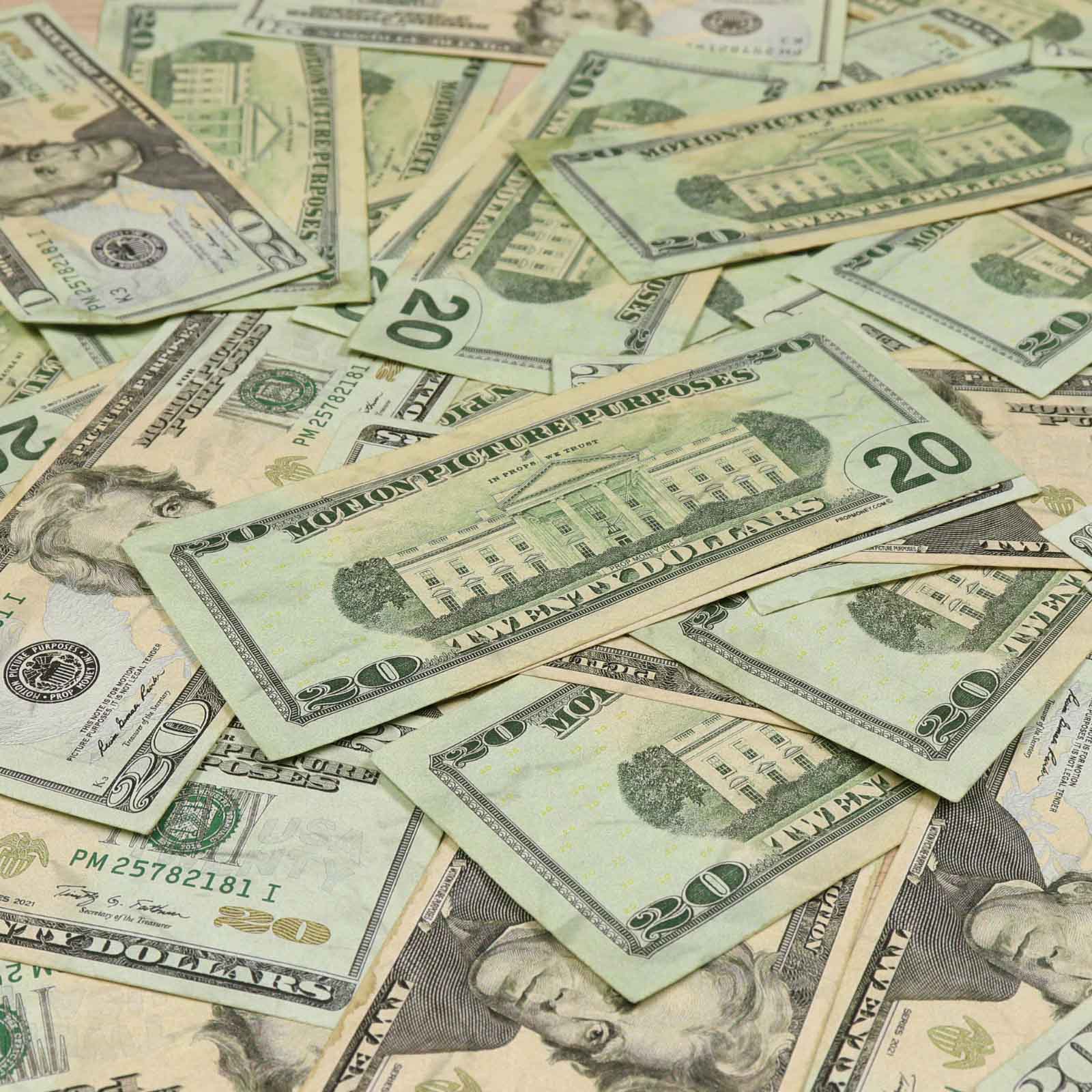 Money Prop - New Series $20, $50, $100 ✔️RealAged™ Full Print $27,000 Bands Pack - Image 11