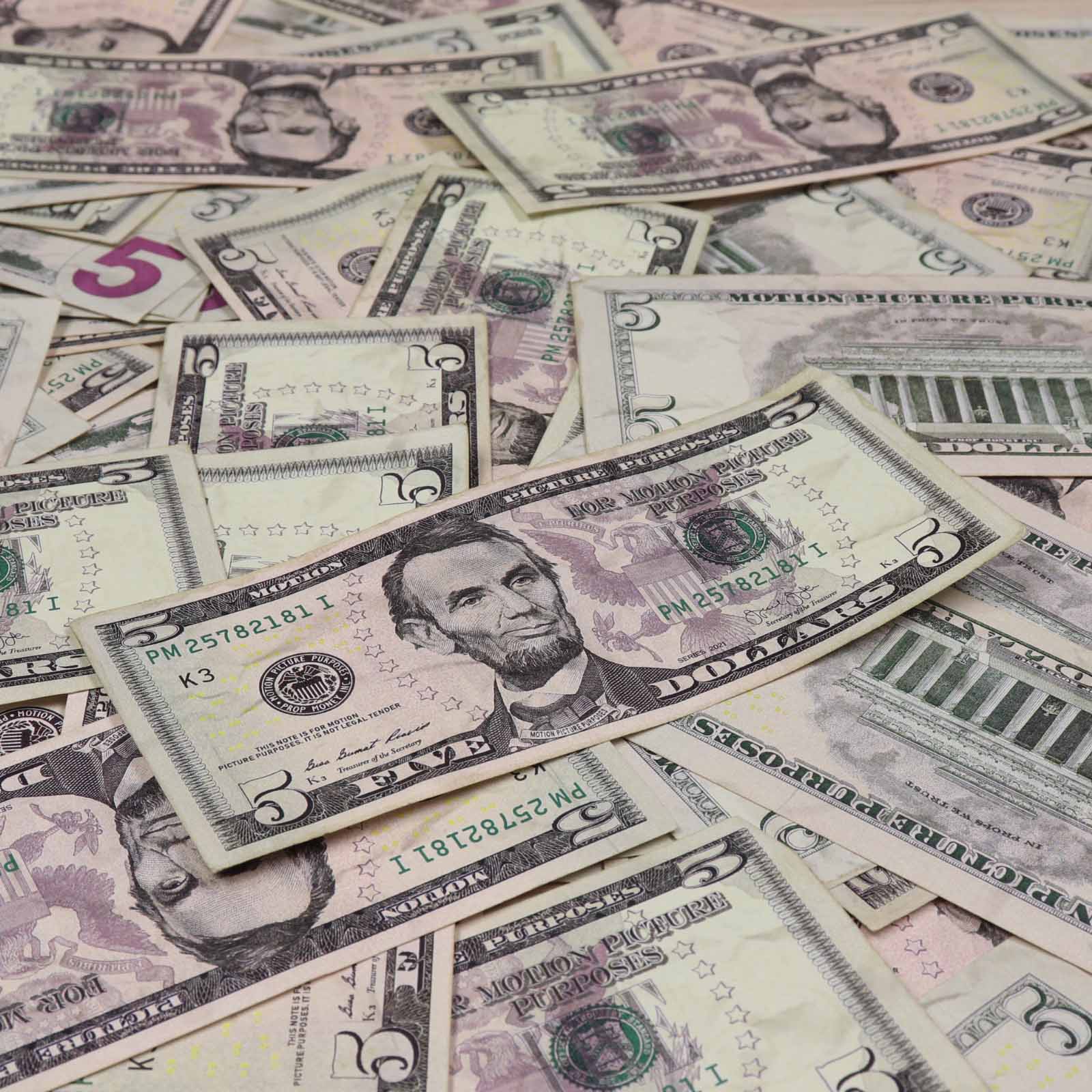 Money Prop - New Series $5 ✔️RealAged™ Full Print $500 Band - Image 2