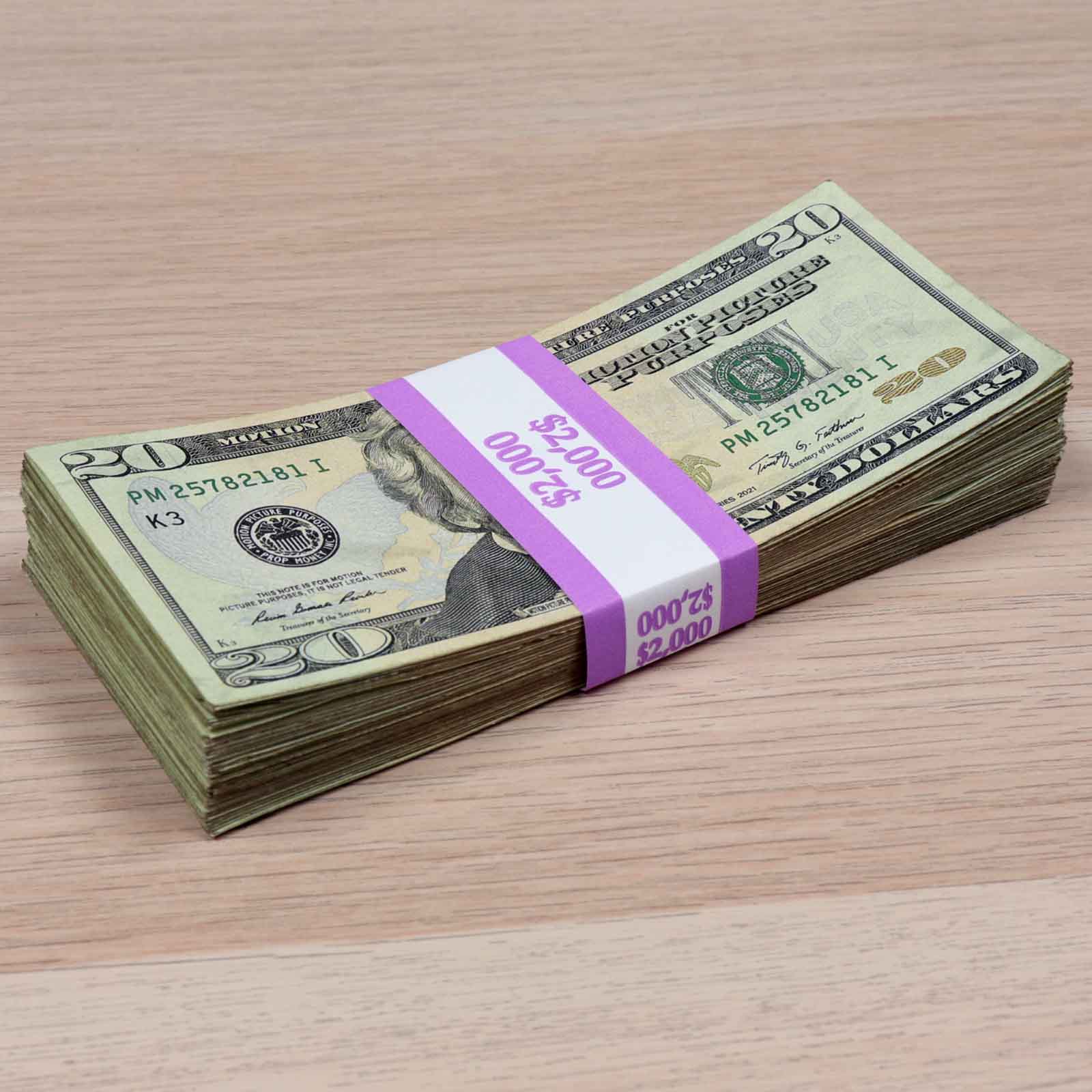 Money Prop - New Series $20 ✔️RealAged™ Full Print $6,000 Bundle - Image 5