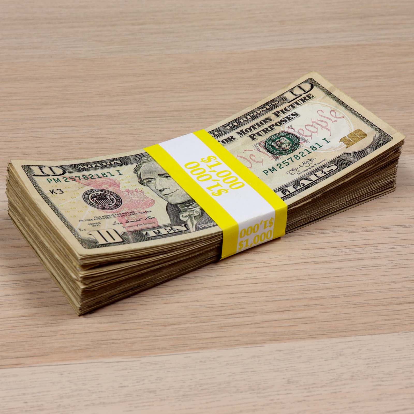 Money Prop - New Series $1, $5, $10, $20, $50, $100 ✔️RealAged™ Full Print $18,600 Stacks Pack - Image 24
