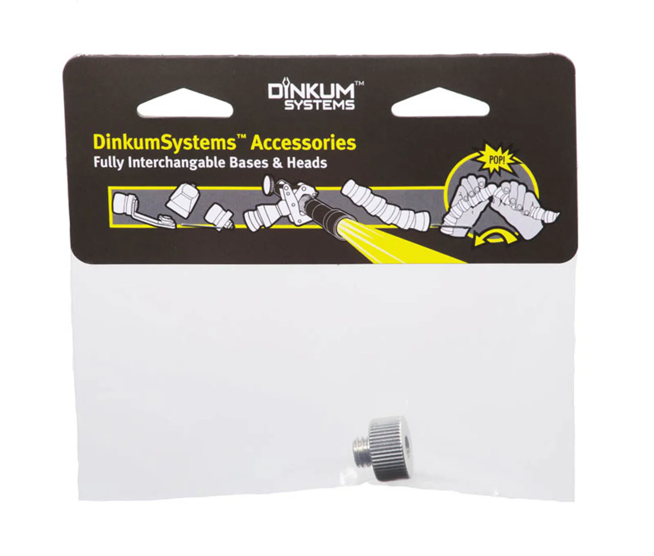 Dinkum Systems Adapter Screw - 1/4" to 3/8"