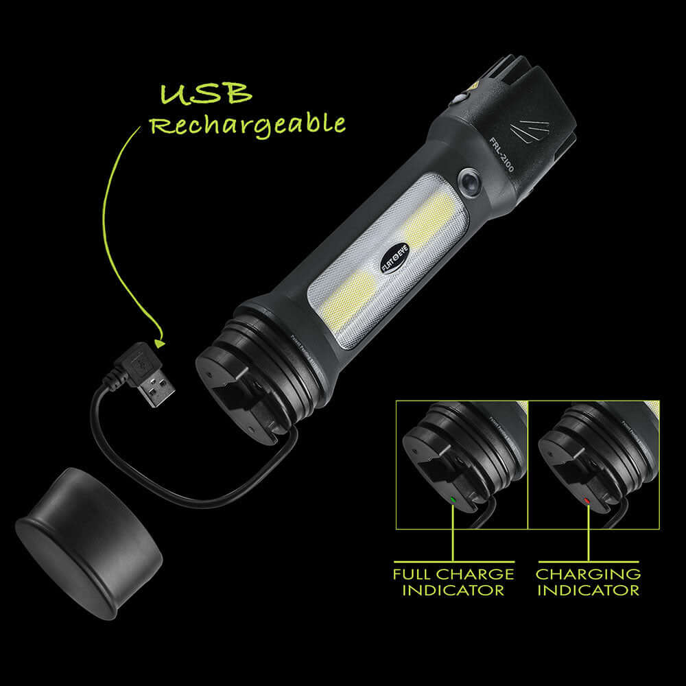 FLATEYE™ Rechargeable FRL-2100 Lantern Flashlight - 2175 Lumens - Image 4