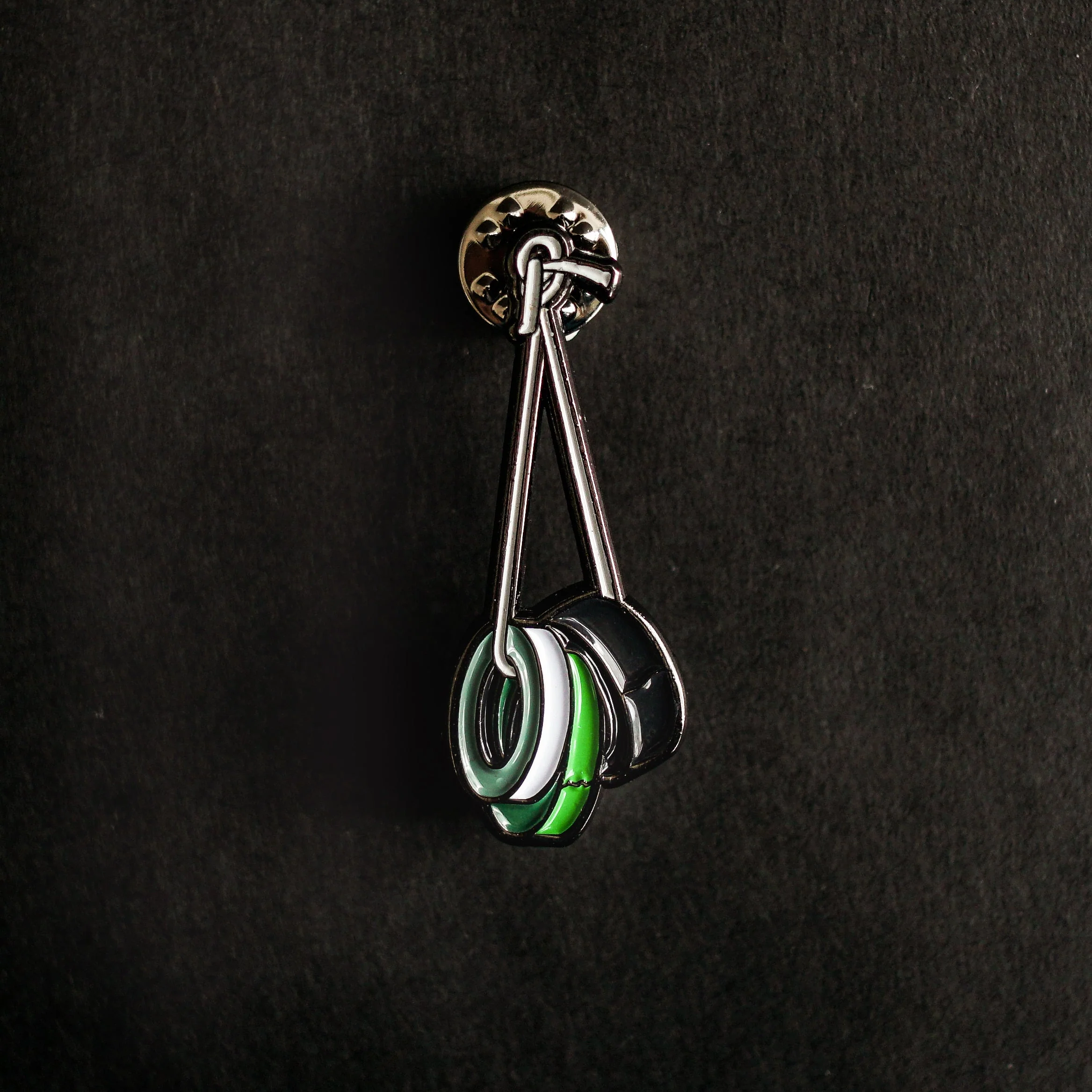 Gaff Tape Roll Enamel Pin - Image 2