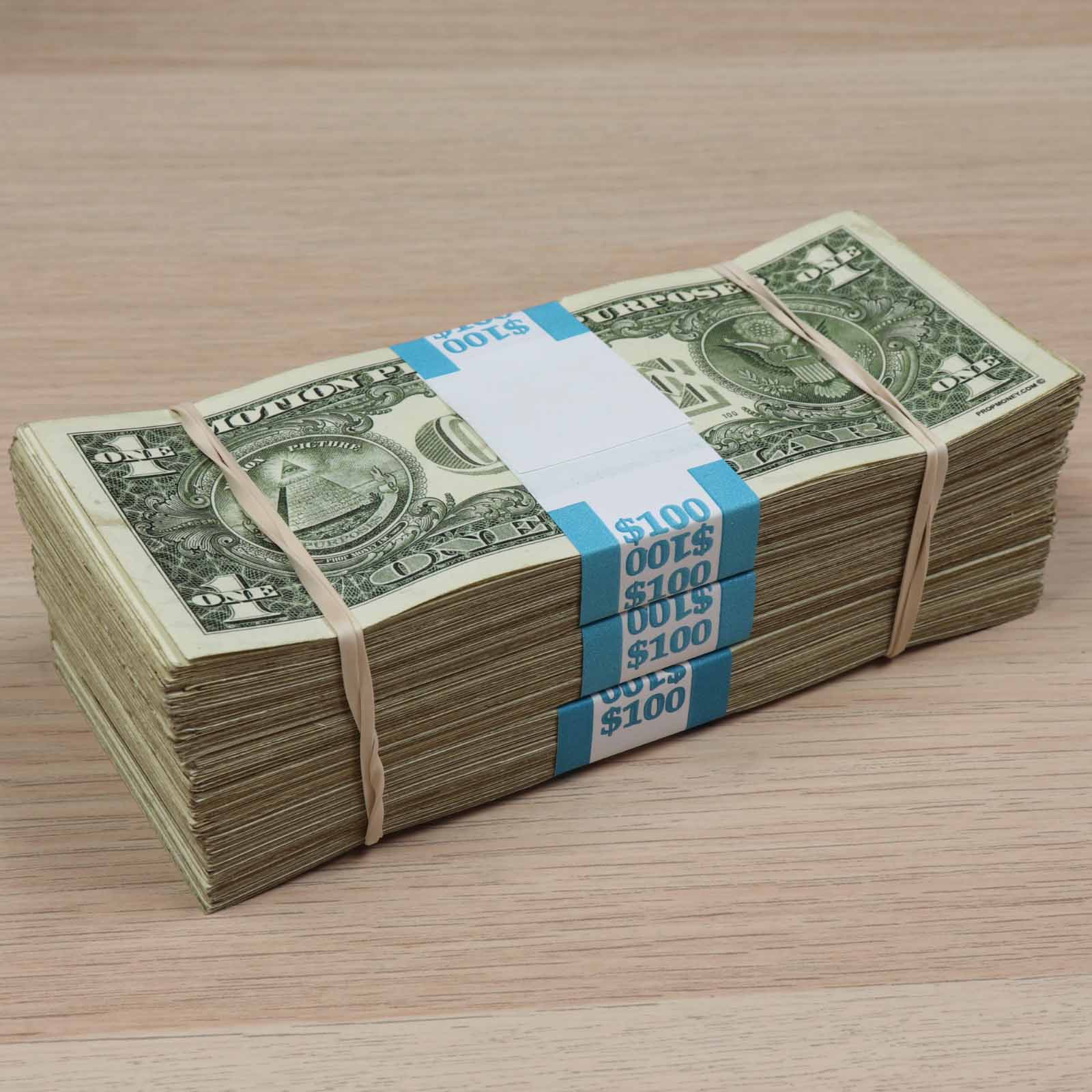 Money Prop - New Series $1 ✔️RealAged™ Full Print $300 Band - Image 8