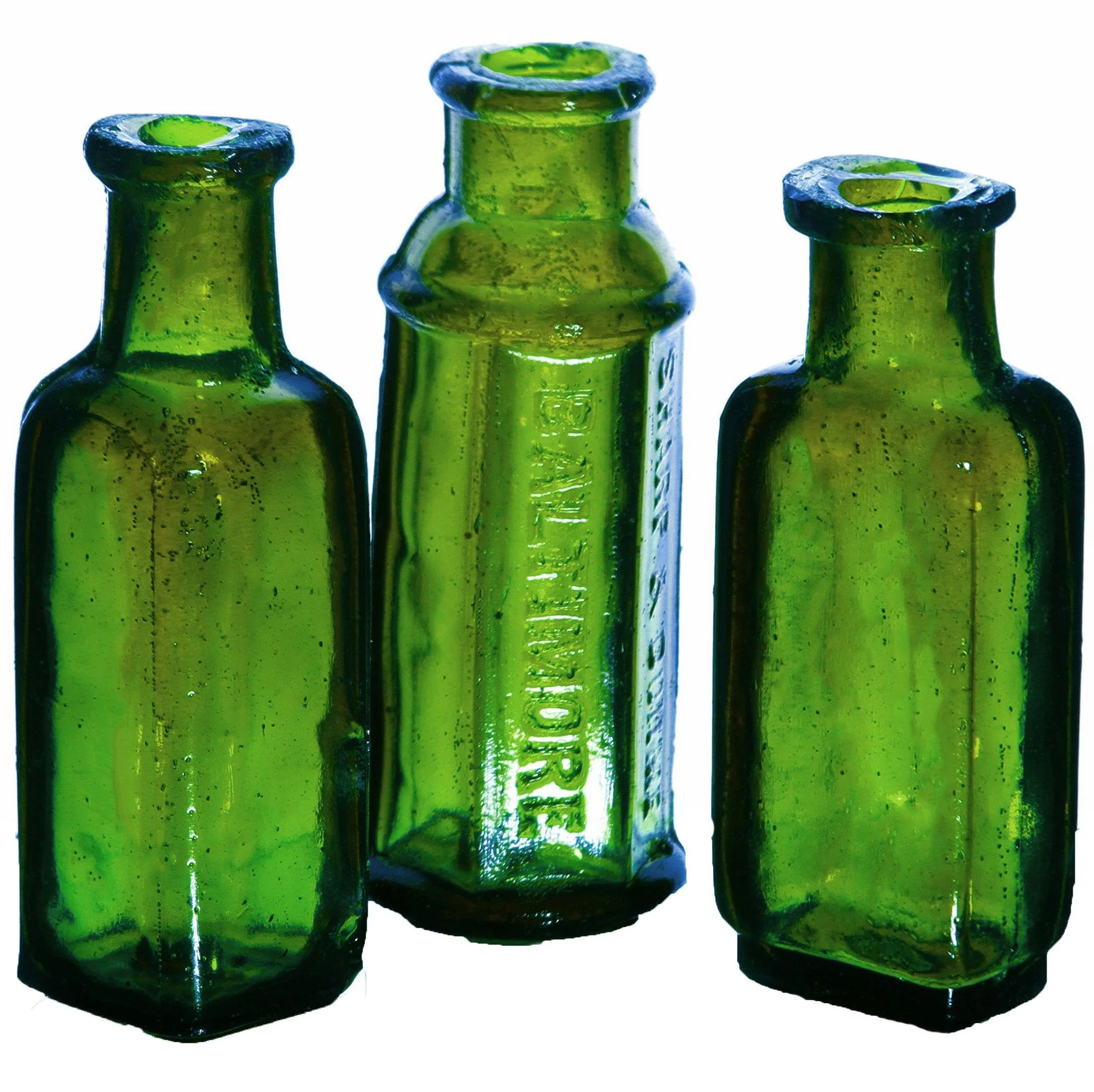 SMASHProps Breakaway Vintage Mini Poison Bottles Prop Set 3 Piece Set